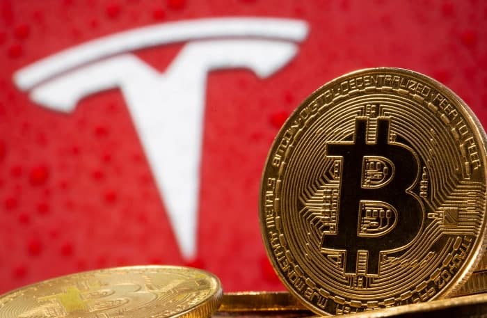 Tesla has added a bitcoin payment feature.