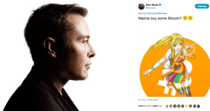 Elon Musk doesn't mind being paid in bitcoin.